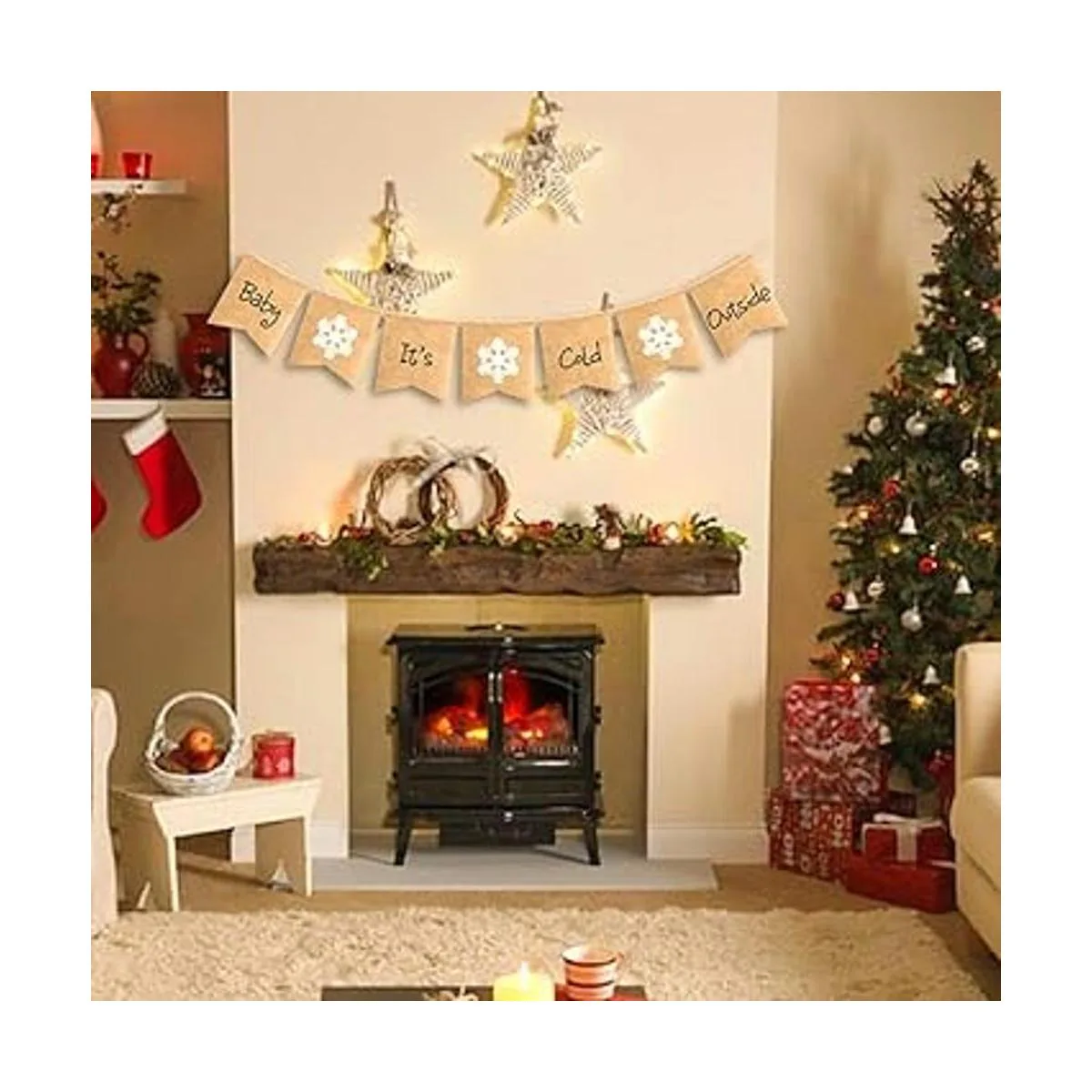 SWYOUN Arpillera bebé es frío exterior Banner invierno_2