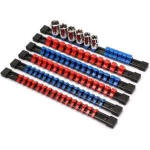 CASOMAN Organizador de enchufe ABS de 6 piezas 14