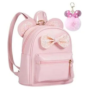 Mochila de hombro con purpurina para niños pequeños mini_1