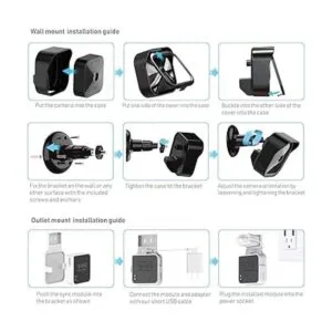 Blink XT2 Soporte de pared para cámara 3 unidades