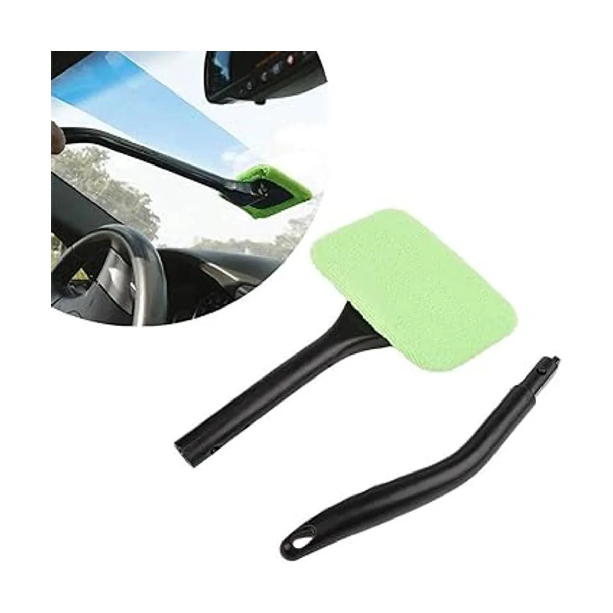STEVE YIWU Limpiador de ventanas de coche herramienta de_2