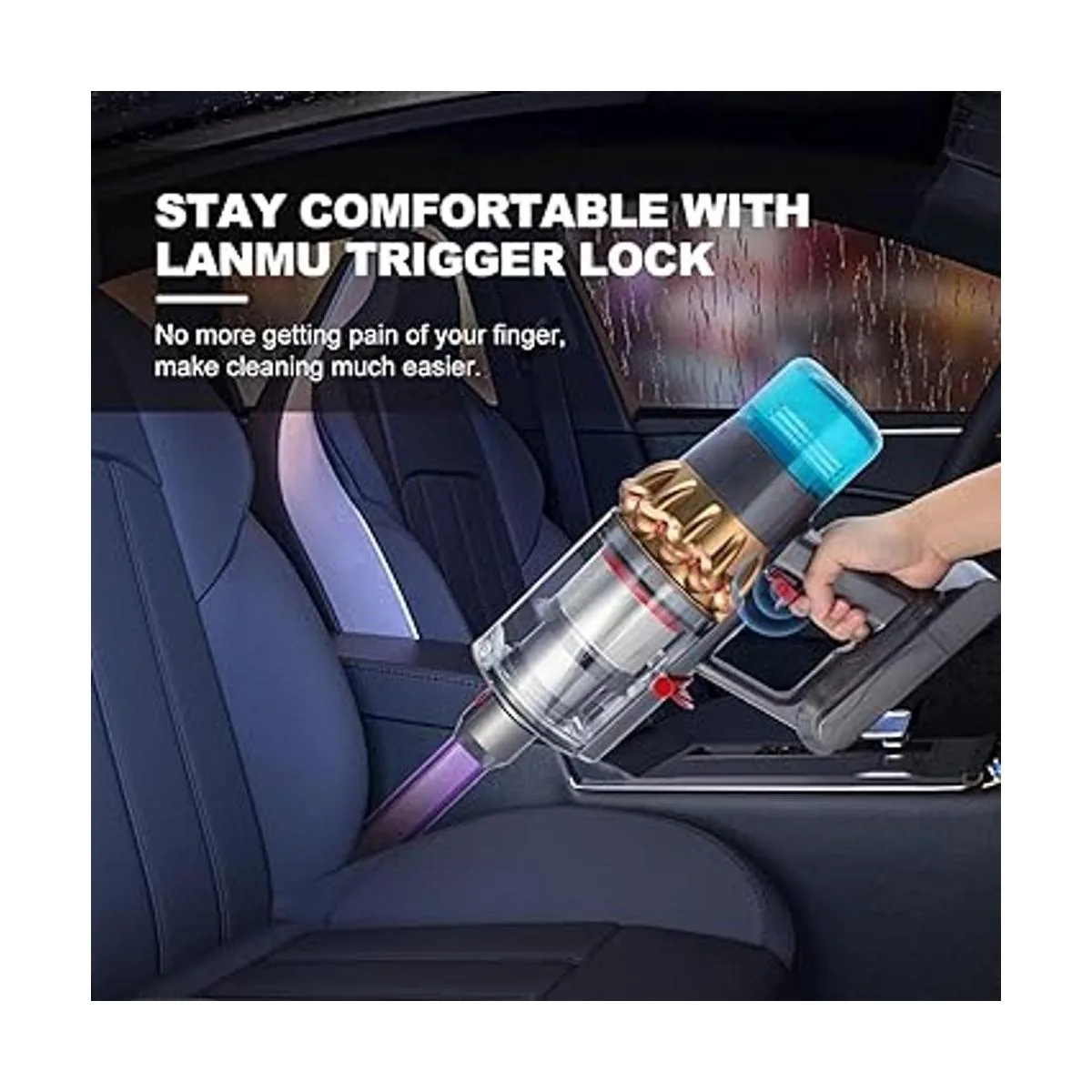 LANMU Cerradura de gatillo compatible con Dyson V15 V11_6