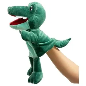 HollyHOME Marionetas de mano de cocodrilo de animal de_3