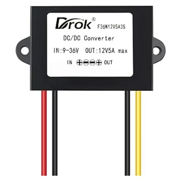 Estabilizador DCDC DROK 9 V36 V a 12 V Boost Buck_2