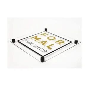 Plexiglás de hoja acrílica transparente de 12 x 12