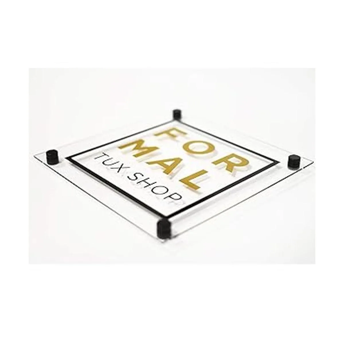 Plexiglás de hoja acrílica transparente de 12 x 12