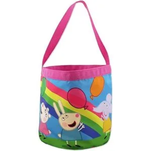 Peppa Pig Bolso de mano plegable de nylon del cubo del_2