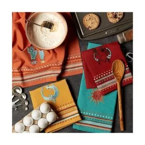 DII Tabletop Collection Southwest Hacienda Stripe juego_4