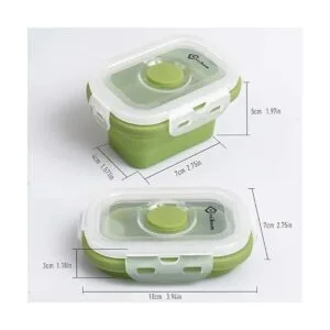 Cozihom Contenedor plegable de silicona para_6