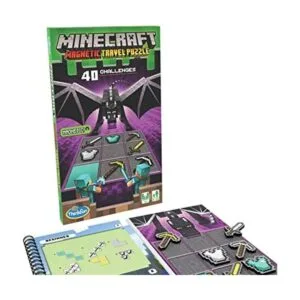 ThinkFun Rompecabezas magnético de Minecraft para viaje_1