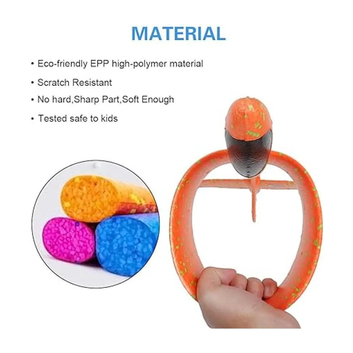 Paquete de 4 juguetes de avión avión de espuma grande de_3