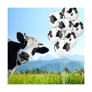 Globos de vaca de látex globos de vaca con estampado