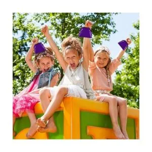 ArtCreativity Ruidos de campana de metal morado de 3_5