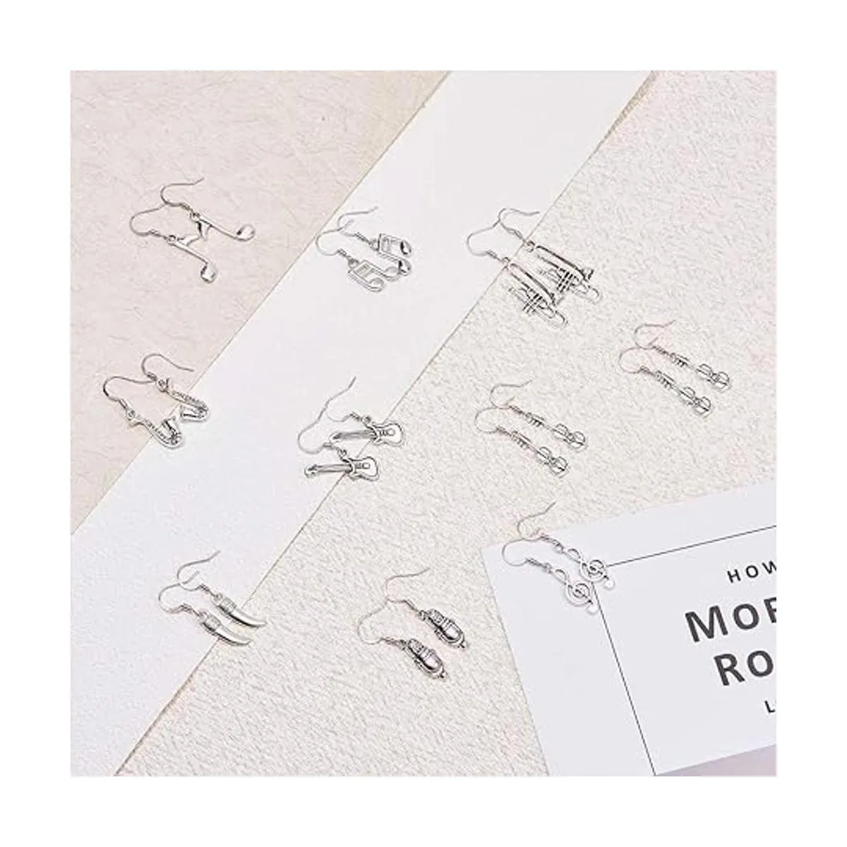 SUNNYCLUE 90 abalorios musicales para instrumentos