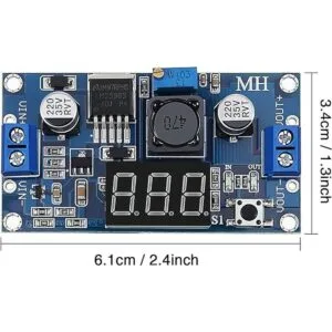 4 piezas LM2596S Convertidor Buck DCDC ajustable_2