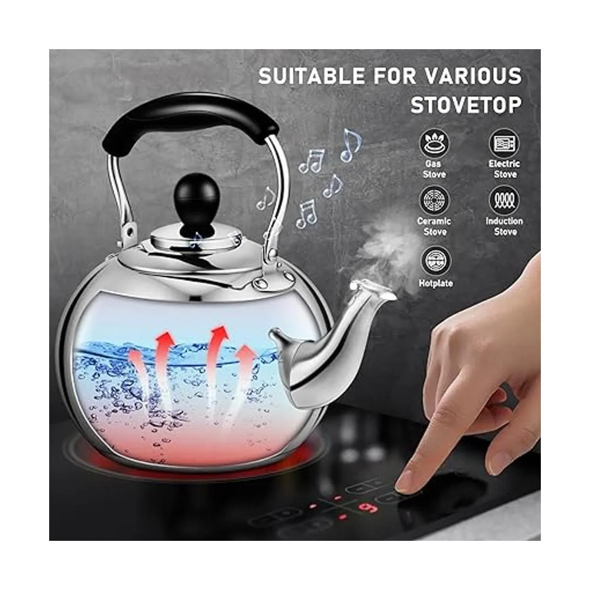 DclobTop Hervidor de té con silbato para estufa 2.5_6