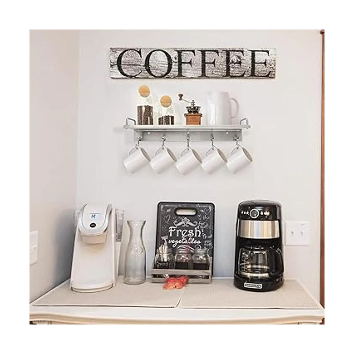 Audmore Estante para utensilios de cocina estante de