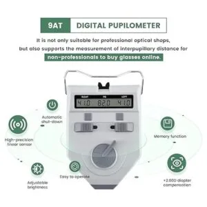 Huanyu Pupilómetro óptico digital 1.772 3.228 in_2
