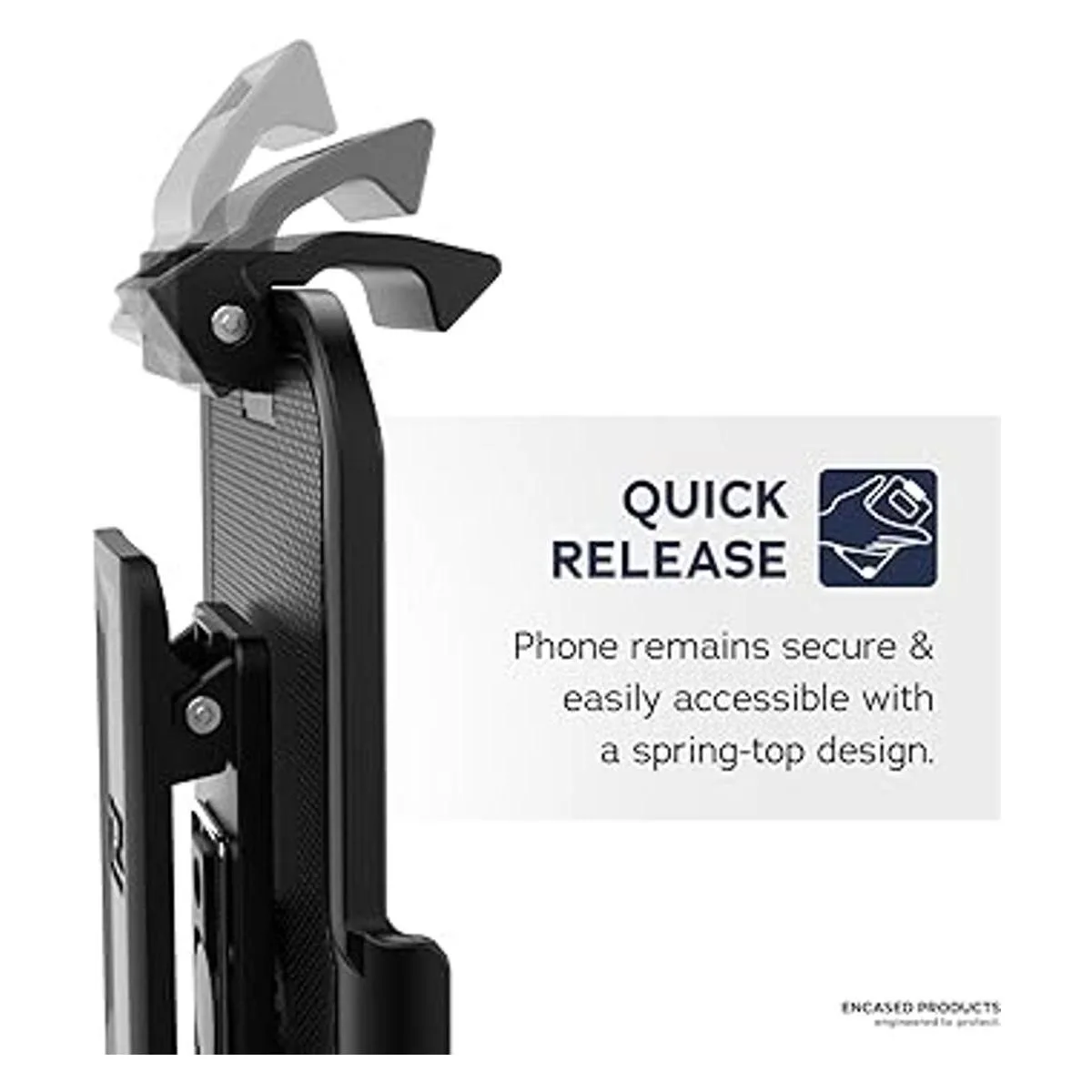 Encased Clip para cinturón para iPhone 11 funda_3