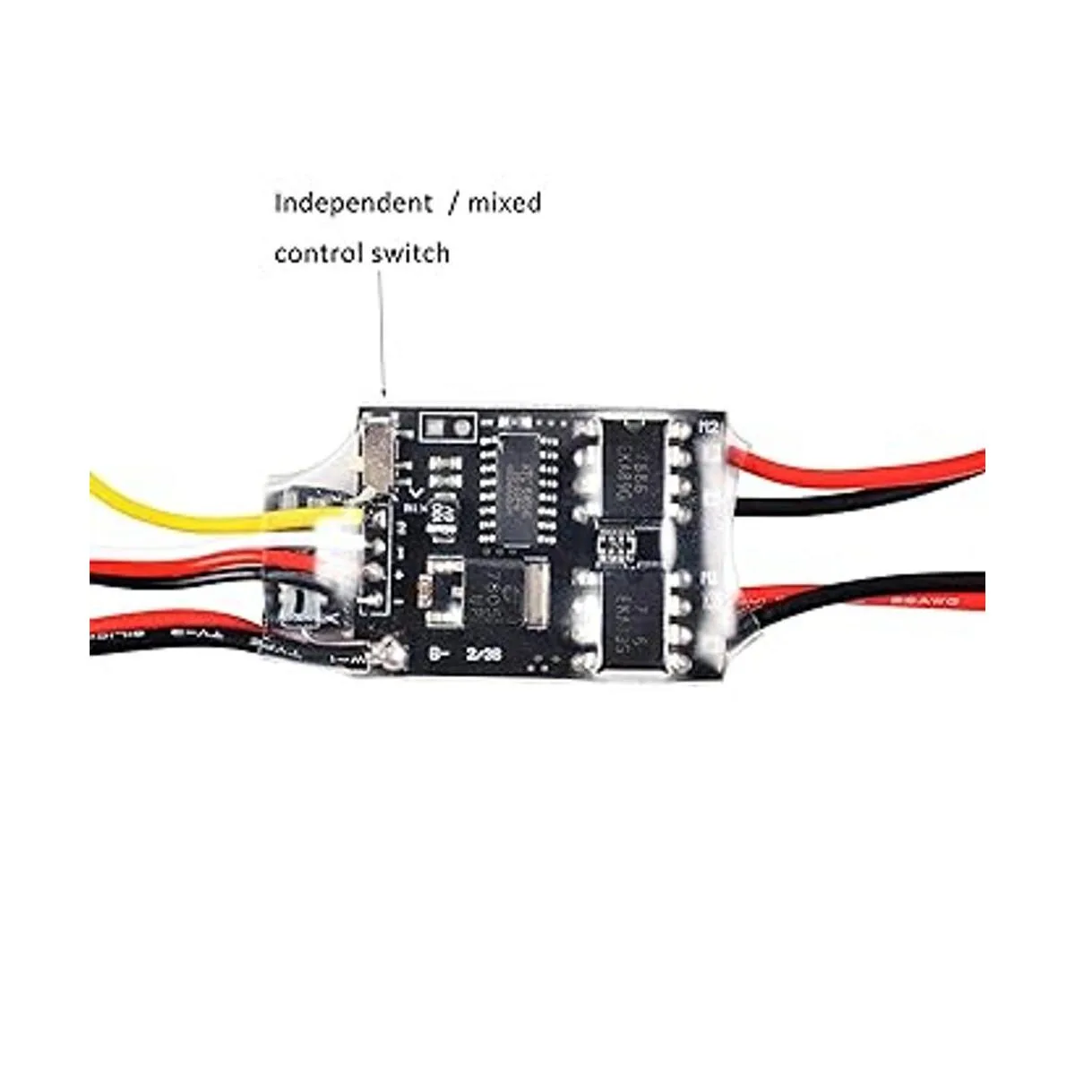 FPVKing Dual Way Bidireccional Cepillado ESC 2S3S Lipo 5A