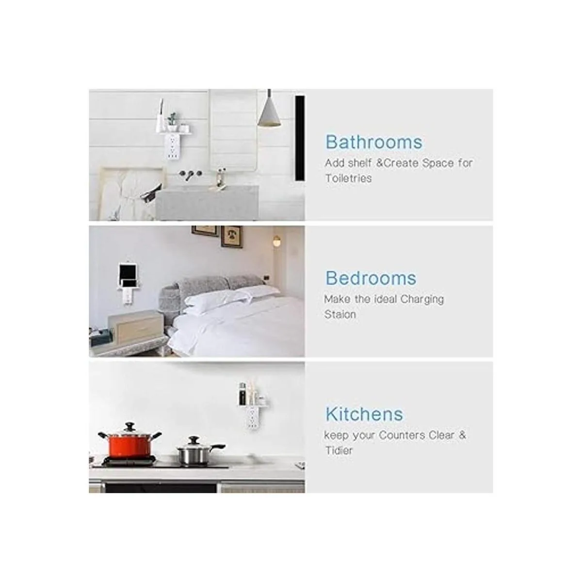 Cargador de corriente CFMASTER 11 puertos de salida de_4