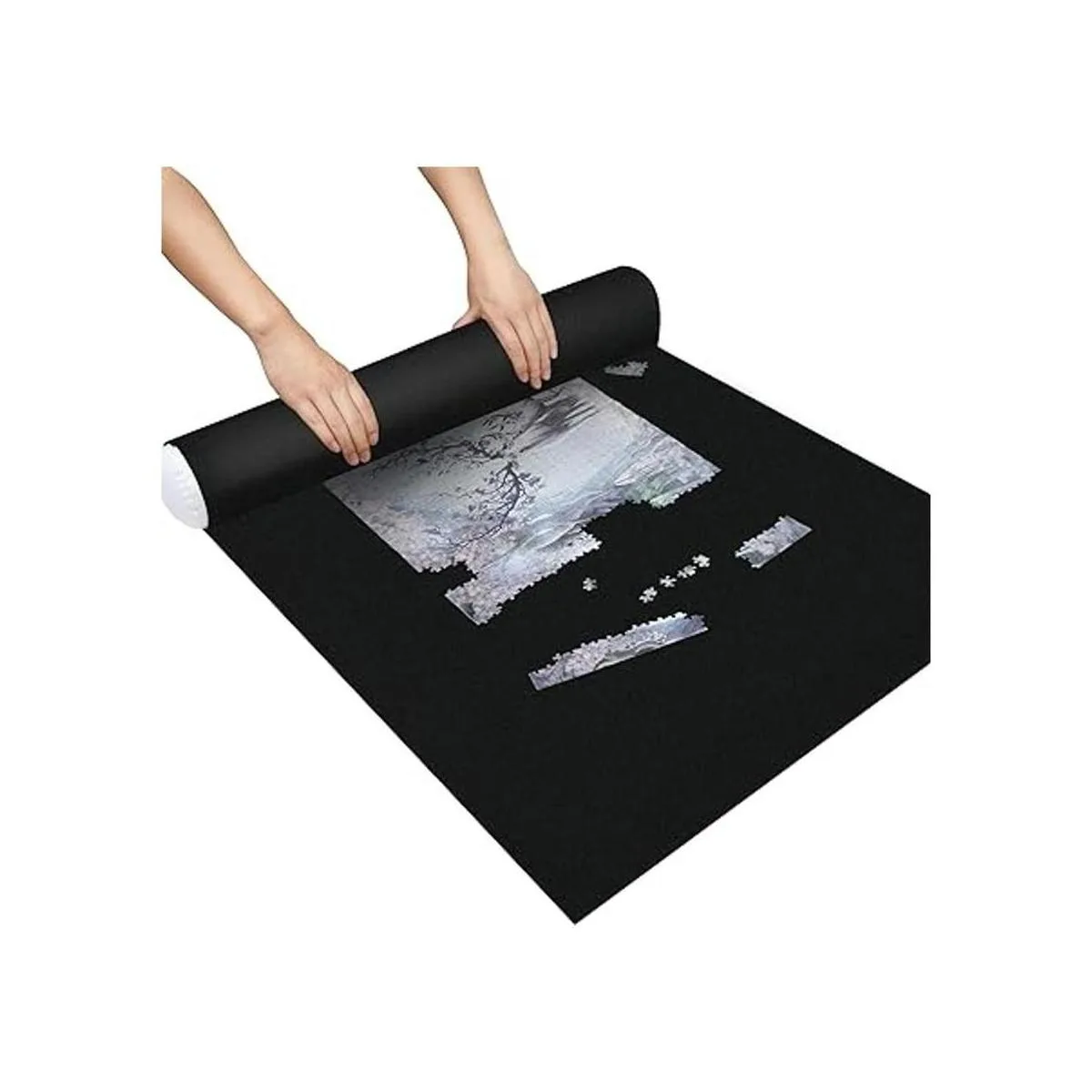 Lavievert Tapete de fieltro gigante para almacenamiento de_2