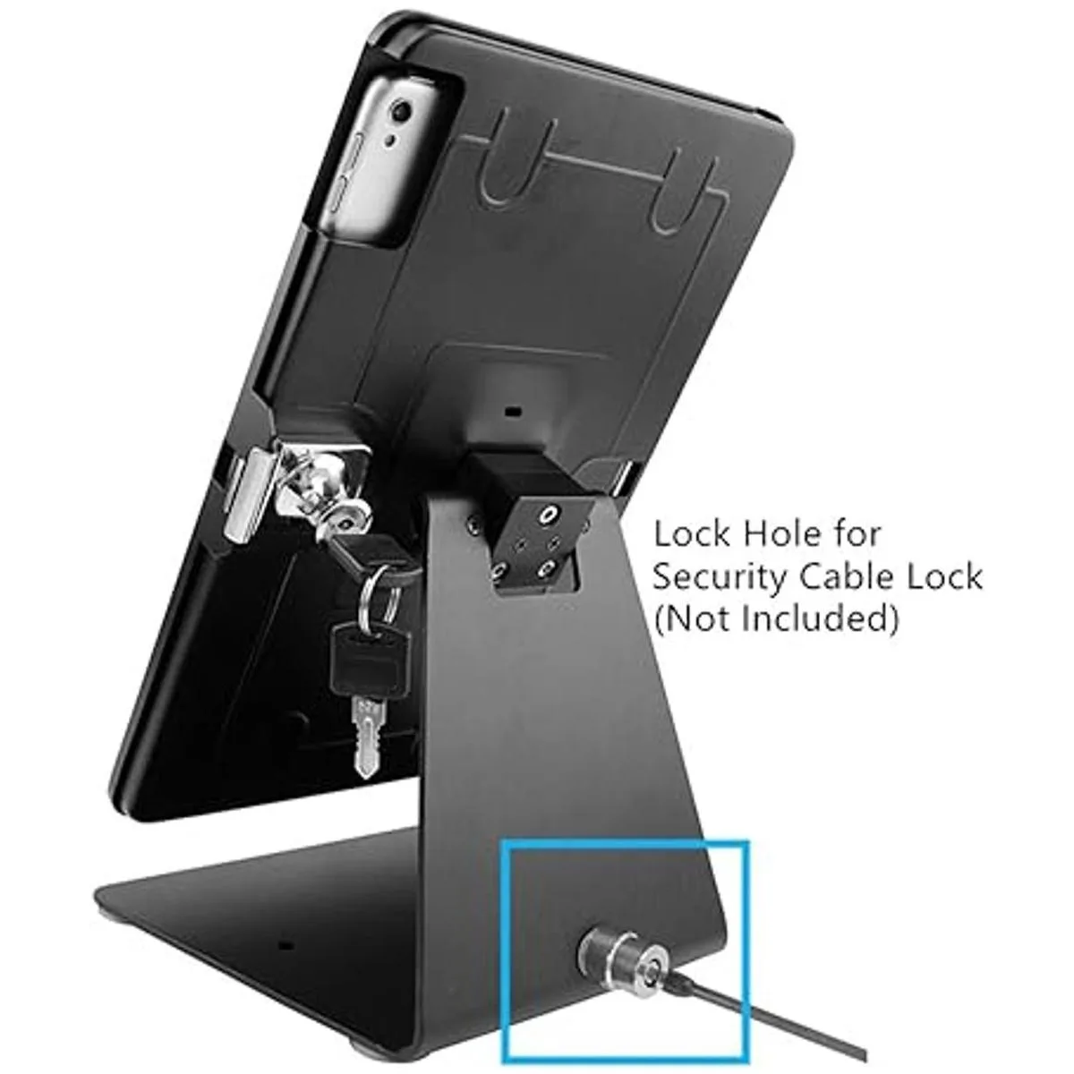 CarrieCathy Quiosco de seguridad antirrobo de escritorio_5