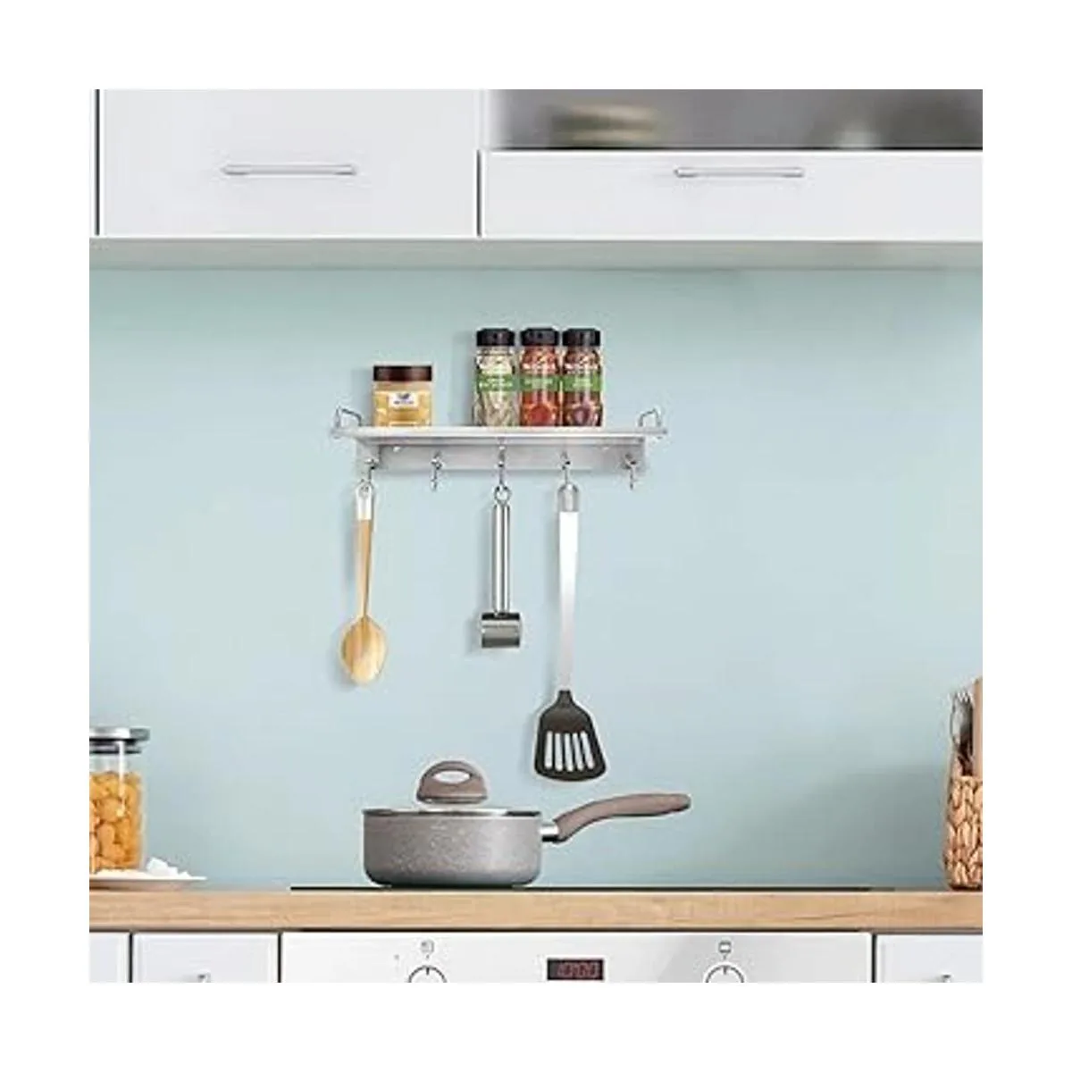 Audmore Estante para utensilios de cocina estante de