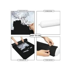 Lavievert Tapete de fieltro gigante para almacenamiento de_3