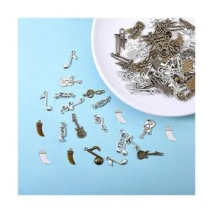 SUNNYCLUE 90 abalorios musicales para instrumentos