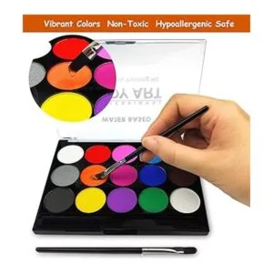 Kit de pintura facial para niños y adultos pintura de_2