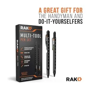 RAK Juego de 2 bolígrafos multiherramientas luz LED_2