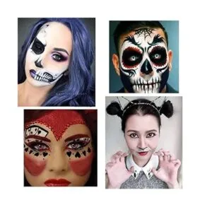 Kit de pintura facial para niños y adultos pintura de_6