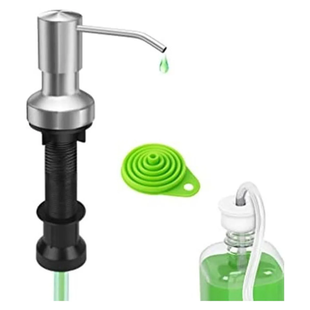 Dispensador de jabón para fregadero de cocina dispensador