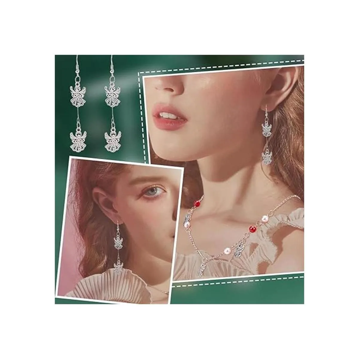 PH PandaHall Acerca de 56 dijes de corona de aleación de