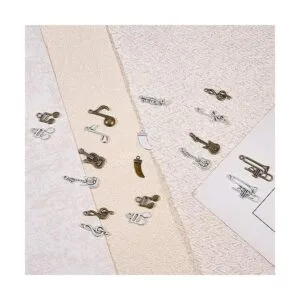 SUNNYCLUE 90 abalorios musicales para instrumentos