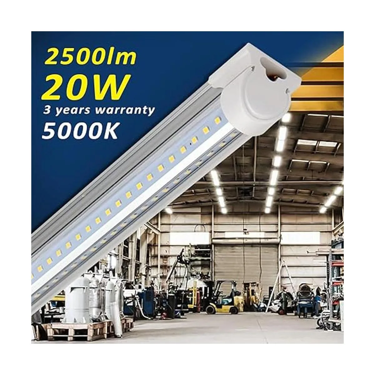 Barrina Luz LED de tienda de 2 pies 20 W 2500 lúmenes_2