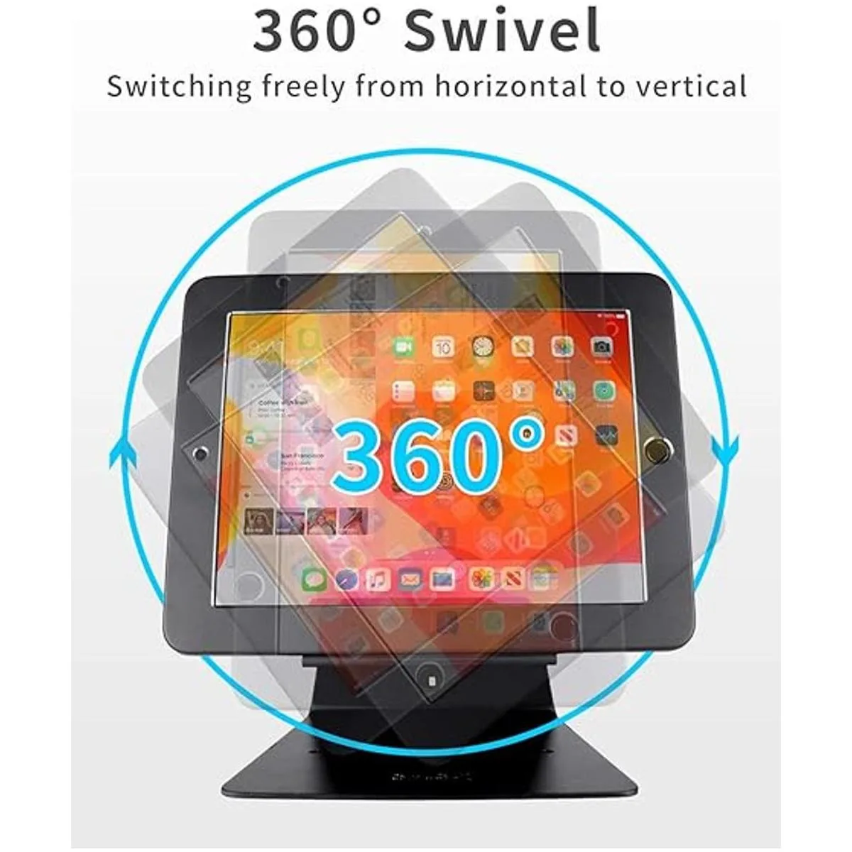 CarrieCathy Quiosco de seguridad antirrobo de escritorio_3