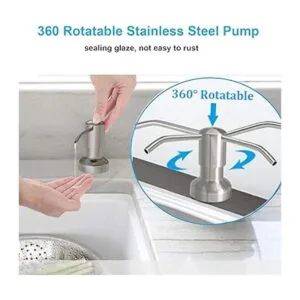 Dispensador de jabón para fregadero de cocina dispensador