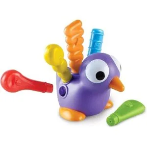 Learning Resources Pedro the Fine Motor Peacock 6 piezas_4