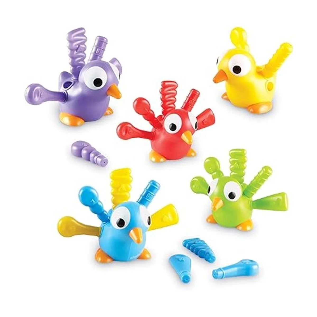 Learning Resources Fine Motor Peacock Pals 5 piezas a_2