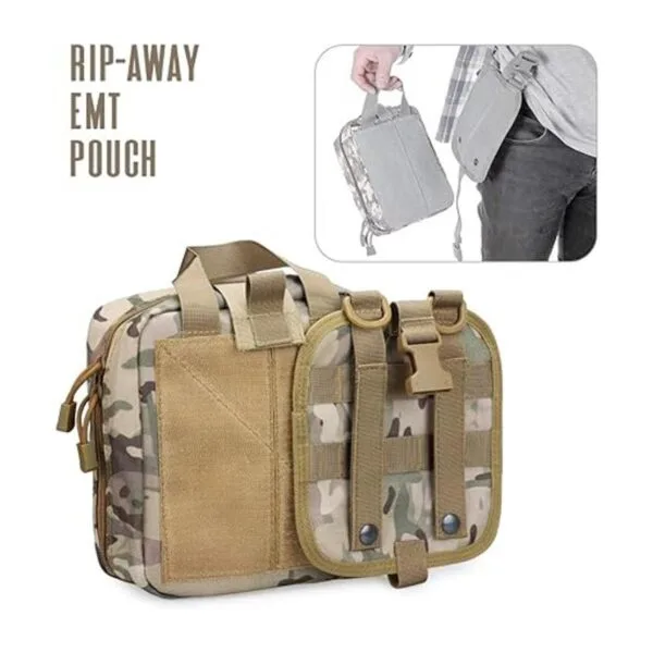 LIVANS Bolsa táctica de primeros auxilios bolsas Molle_3