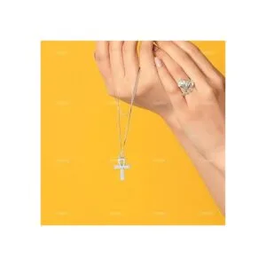 AUEAR 100 colgantes de cruz creativa para pulseras