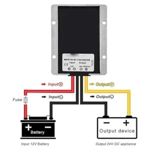 MGGi Convertidor DCCC impermeable 12 V paso hasta 24 V_5