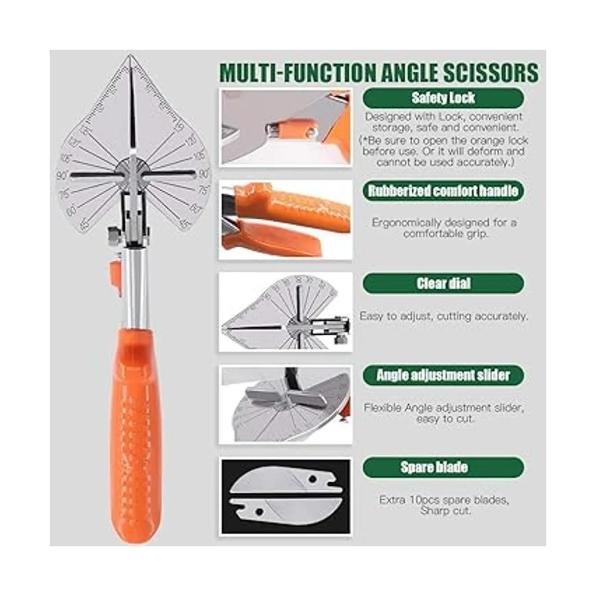 Keadic 7 cortadores de corte de inglete multiángulo con_3