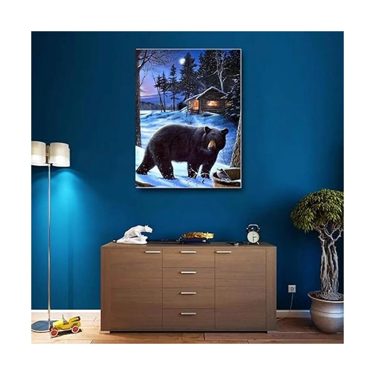 Kit de taladro completo para pintar con diamantes en 5D