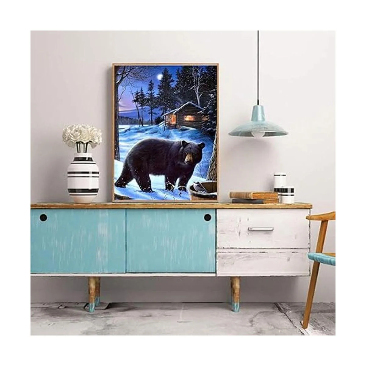 Kit de taladro completo para pintar con diamantes en 5D