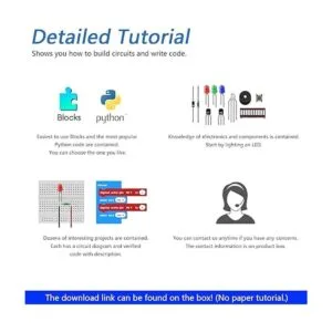 Freenove Kit de inicio definitivo para BBC Micro bit no_3