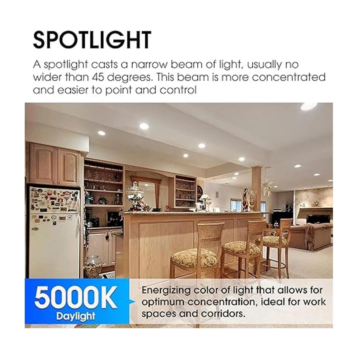 Energetic PAR38 Bombilla LED para exteriores luz diurna