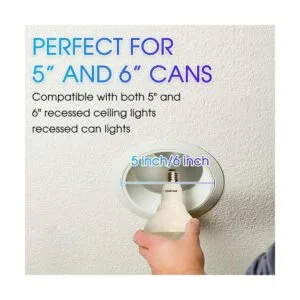 Bombillas LED BR30 de haz amplio equivalente a 65 W